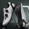 New Unlocked Cycling Shoes Men's Road Bike Lock Shoes Breathable Bicycle Shoes Non-locked Mountain Cycling Shoes Spot