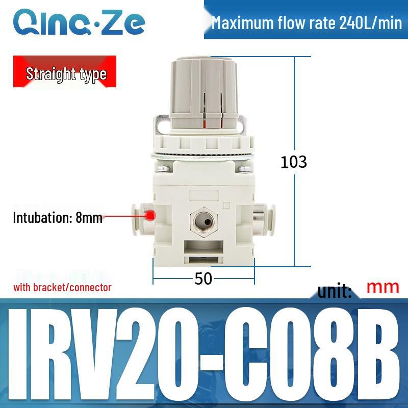 IRV Vacuum C06: Negative Pressure C08 Valve, LC10 Regulating Valve, 20 Limit Valve, BG Pressure Stabilizer