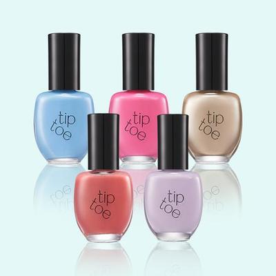 7 Arten von Zehenspitzen-Schimmer-Nagellack