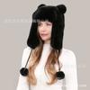 Women S Winter Panda Faux Fur Trapper Hat Warm Ear Flap Cute Plush Ski Cap