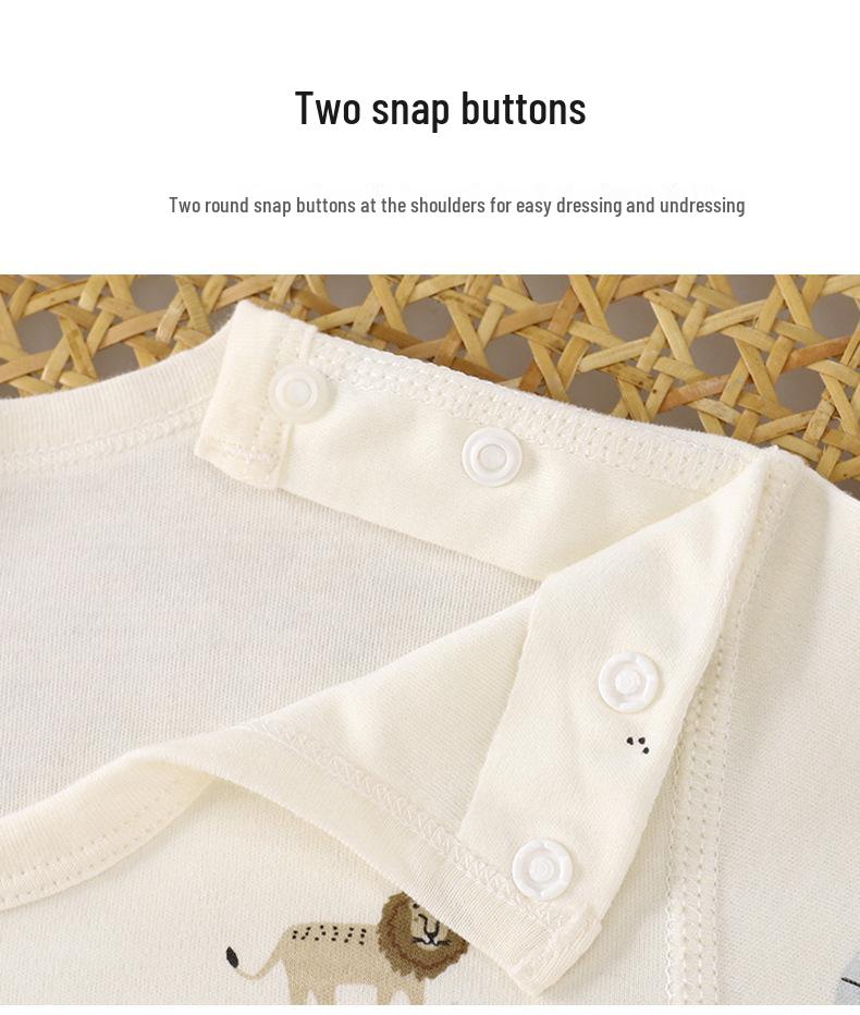 Infant & Toddler Cotton Antibacterial High-Waist Undergarment Set for Boys & Girls 0-5yrs - Autumn Clothes & Trousers