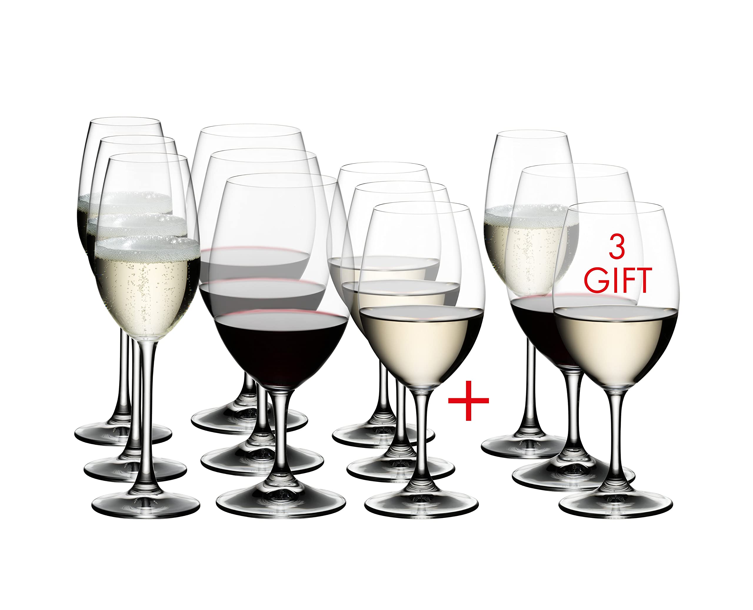 

Riedel Ouverture White Wine, Magnum, and Champagne Glasses - Pay 9 Get 12