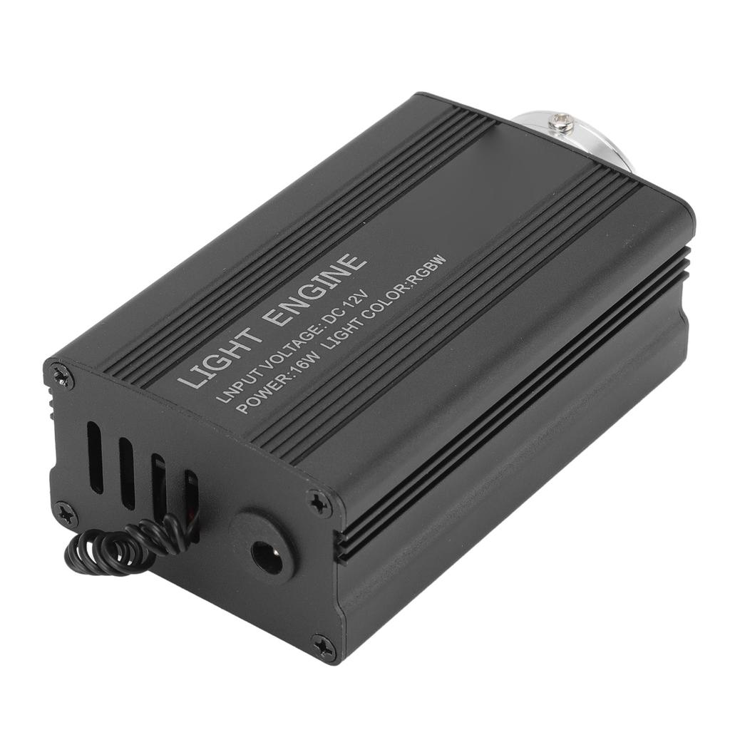 LED Glasfaserlampe Handy Bluetooth App Fernbedienung RGBW Glasfaserlicht für Zuhause