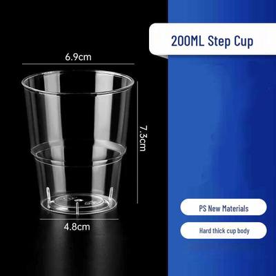 Gobelets d'eau d'aviation jetables en plastique rigide Xidian