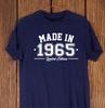 Made In 1965 T-Shirt - Originelles Geschenk zum 60. Geburtstag, T-Shirt zum 60. Geburtstag