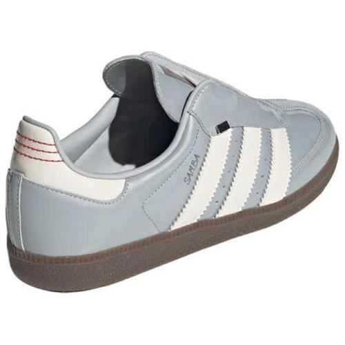 adidas Samba OG Matte Silver Patent - JQ0012