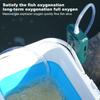 Intelligent Sensor Fishing Oxygen Pump Multifunctional Portable Air Pump Waterproof Automatic Water Pump for Outdoor Lake River