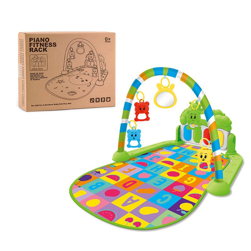 Newborn Baby Piano Gym Mat: Musical Play Toy for Infants
