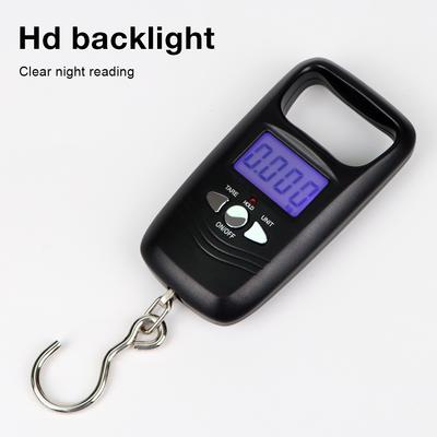 50KG 5G Portable Electronic Scale Mini Hanging Scale LCD Backlight Digital Pocket Scales Luggage Weighting Fishing Hook Balance