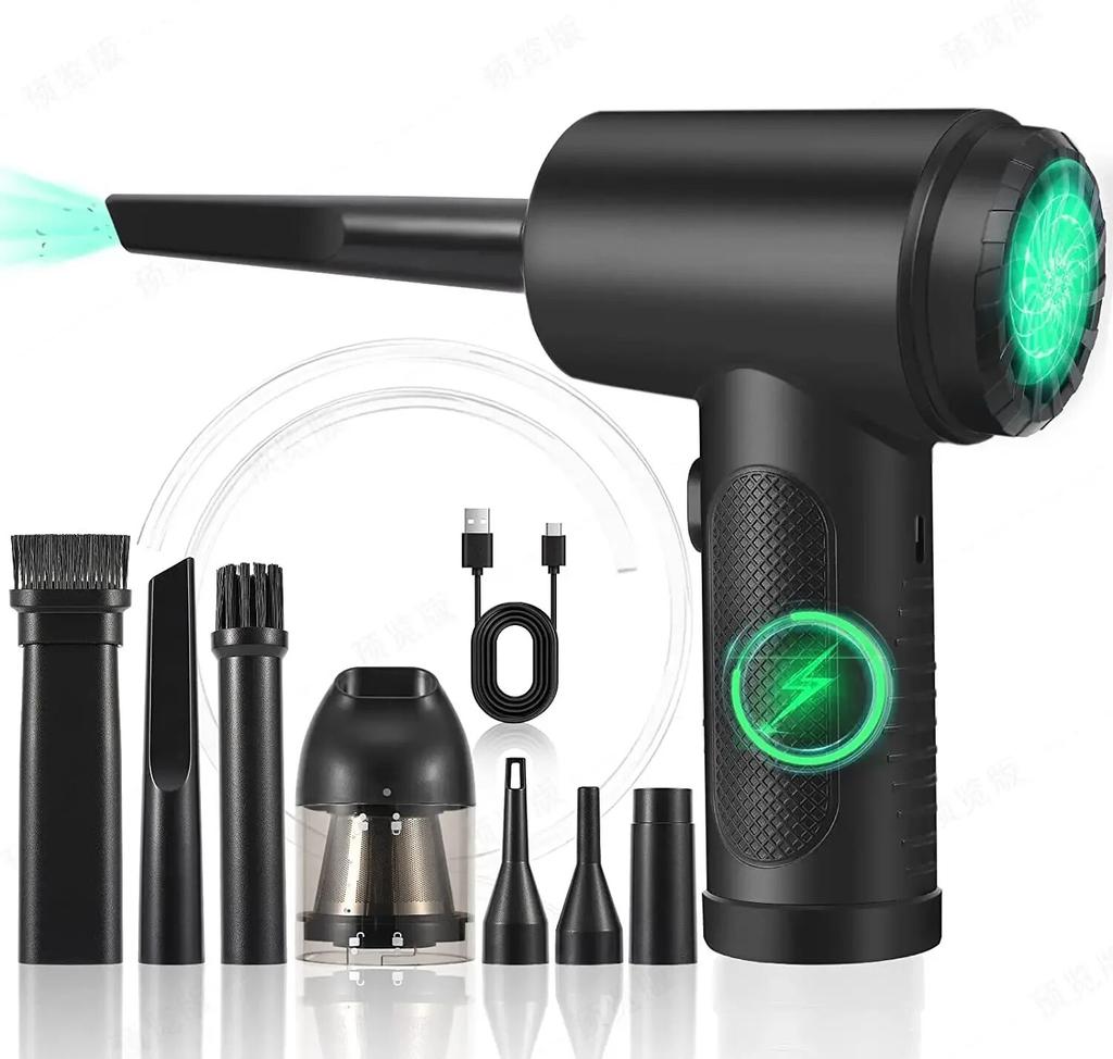 Aspirator Aspirator de aer fără fir Aspirator reglabil pentru mașină Suflantă de aer Curățare tastatură Suflantă fără fir 51000RPM Aspirator