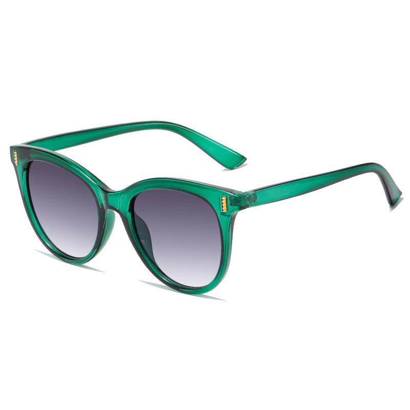 New Luxury Retro Leopard Print Cat Eye Long Nail Women Sunglasses  Fashion Street Style Personality Men Sun Glasses Uv400