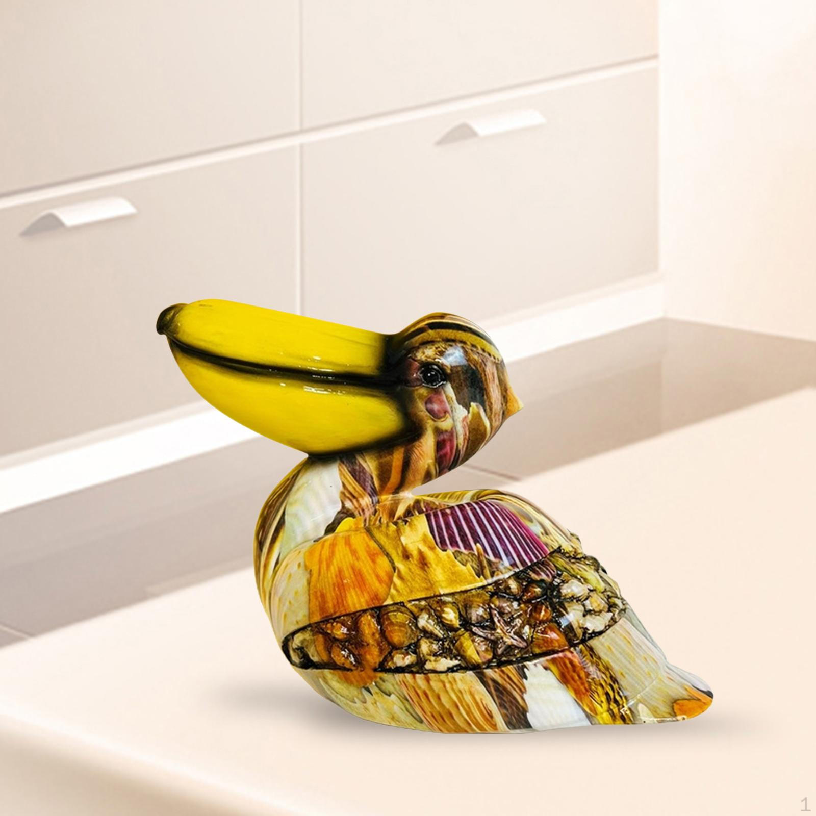 

Статуя Животное Домашний Декор Художественное Оформление Орнамент Скульптура Птица для Полки, Рабочего Стола, Сада, Style C