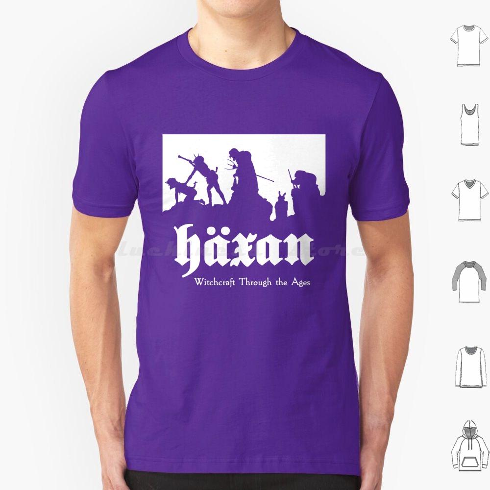 H  Xan Through The Ages T Shirt 6xl Cotton Cool Tee Haxan H  Xan H  Xan Through Ages Vintage Horror Horror Moves Movies