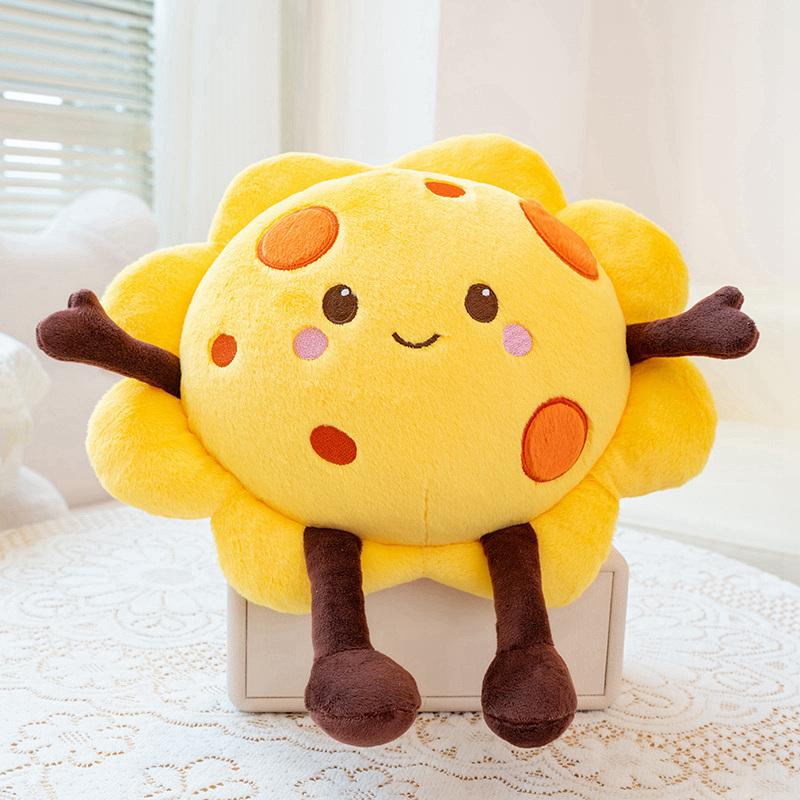 Simulation Cartoon Planet Plush Toy Set - Stuffed Earth Mars Saturn Venus Soft Solar System Dolls for Kids Creative Birthday Gif