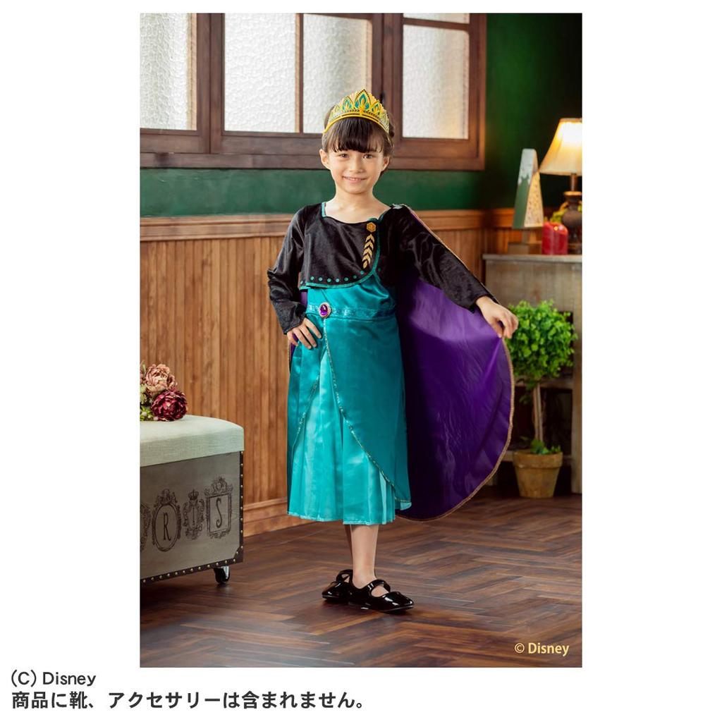sales official Disney Frozen 2 Premium Stylish Dress Epilogue Anna [Domestic product] 100~110cm