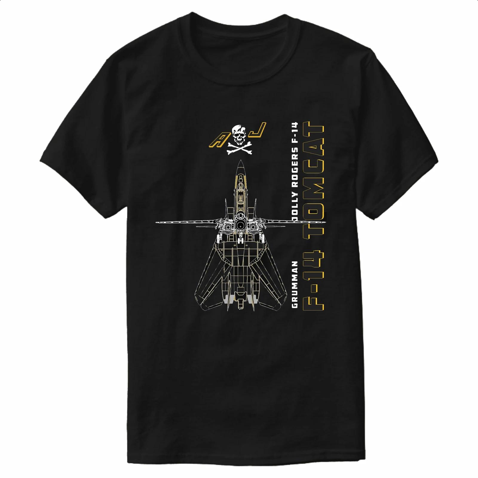 

Naval Jolly Rogers VFA103 Squadron F14 Tomcat Fighter TShirt 100 Cotton ONeck Short Sleeve Casual Mens Tshirt Size S3XL 4XL