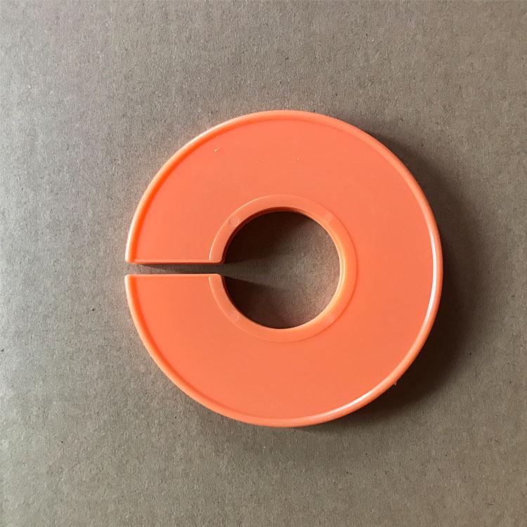 Colorful Plastic Clothing Size Divider Rings - Round Separators for Organizing Clothes
