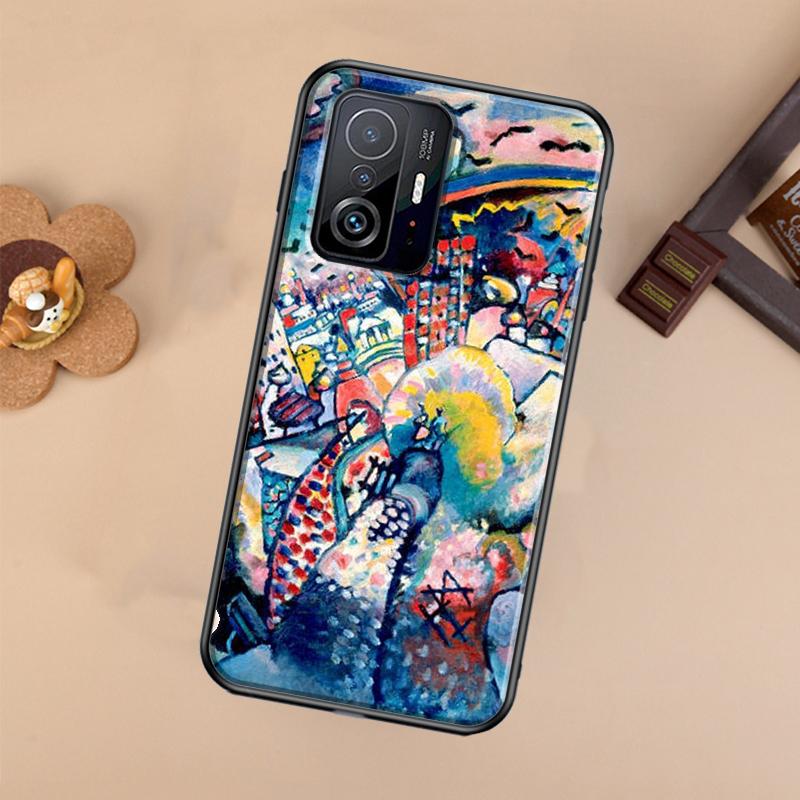 Wassily Kandinsky Abstract Artistic Case For Xiaomi POCO X7 X6 X5 X3 Pro F3 F5 F6 M6 Pro 13 14 Ultra 11T 12T 13T 14T Pro Cover