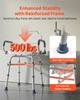 Swivel Shower Chair with Arms and Back, 227 kg Load Heavy Duty Bench Seat for Inside Shower Stall and Bathtub, Height Adjustable Bathroom Bath Tub