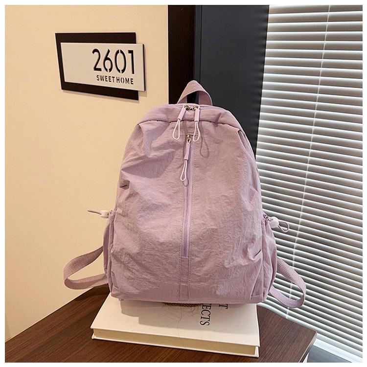 Korean Style Light Small Backpack for Women - 2025 New Junior High School & Travel