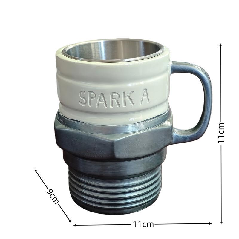 

Mechanical Spark Plug Mug Ornament for Home or Office