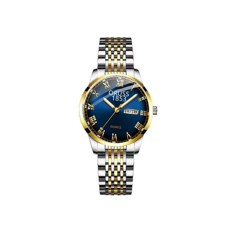 Movement Watch, Tungsten Steel Color Versatile Watch, Female Student Simple Waterproof Women'S Watch