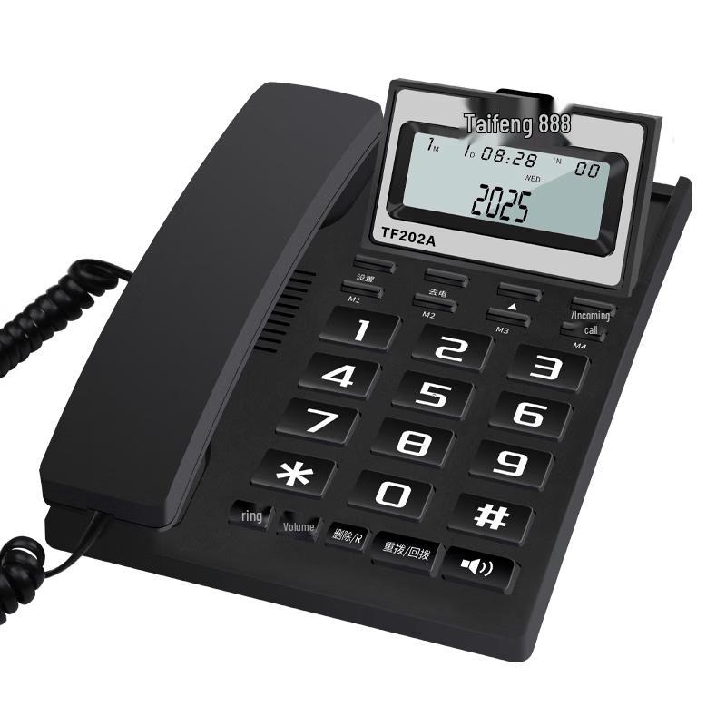 Taifeng 888 Schnurgebundenes Festnetztelefon CN-Stecker (Adapter enthalten)
