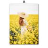 Wall Art Canvas Painting Sunflower Lemon Farmhouse Car Spring Nature Landscape Yellow Posters Picture For Living Room Home Decor