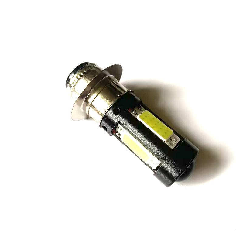 H6M PX15D P15D LED Motorcycle Headlights Hi-Lo Beam Bulb for Motorbike Scooter Moped Head Light Lamp White 1500Lm 12-30V