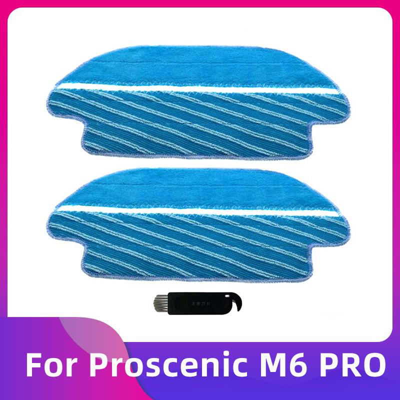 Fit For Proscenic M6 PRO Robot Vacuum Cleaner Main Brush Side Brush Hepa Filter Mop Pad Replacement Spare Parts Accessories