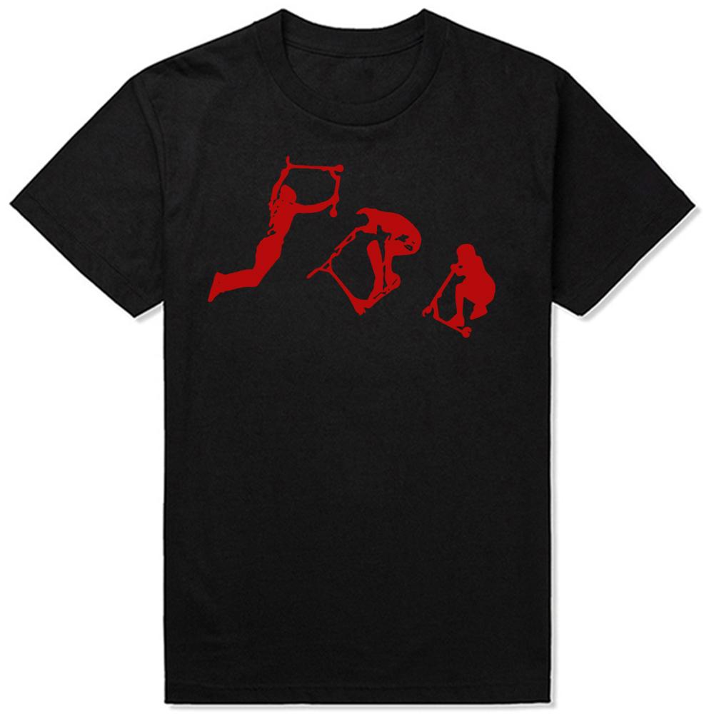 Roliga Stunt Scooter Scoot T-shirts Sommarstil Grafisk Bomull Streetwear Kortärmad Födelsedagspresenter T-shirt Herrkläder