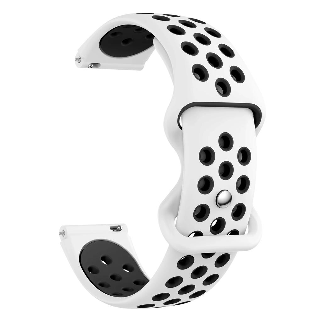 Two Tone Strap for Garmin Venu 4 41mm 2S 3S Breathable Round Hole Band Suitable for Forerunner 265s 255s Smartwatch Correa Pasek