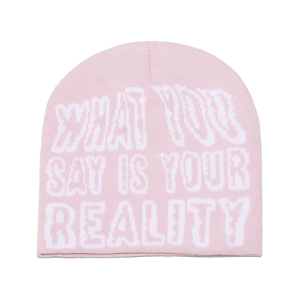 Cold Hat Men 2025 Autumn and Winter Letter Cross Wool Hat Personality Trend Cycling Ear Protector Knitted Hat Beanie