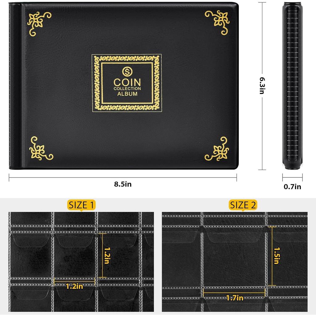 312 Cards, 300 Cards, Pvc, Environmental Protection Combination Inner Page, Copper Coin Ancient Coin Collection, Coin, Coin Collection