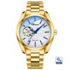 CHENXI Men's Fully Automatic Skeleton Mechanical Watch Water-Resistant Stainless Steel Stylish Mechanical Watch Watches for Man