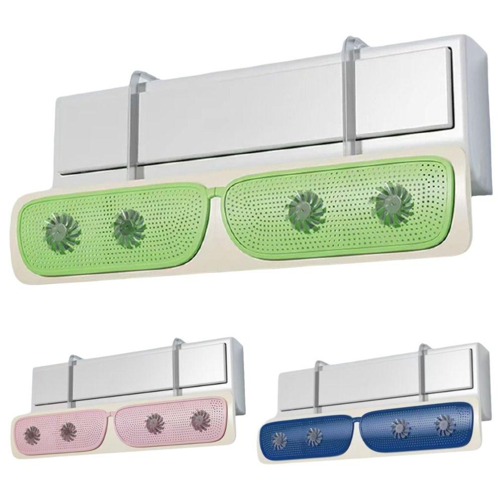 Silent Air Conditioner Outlet Baffle Anti Direct Blowing Air Diverter Cover Cold Environment