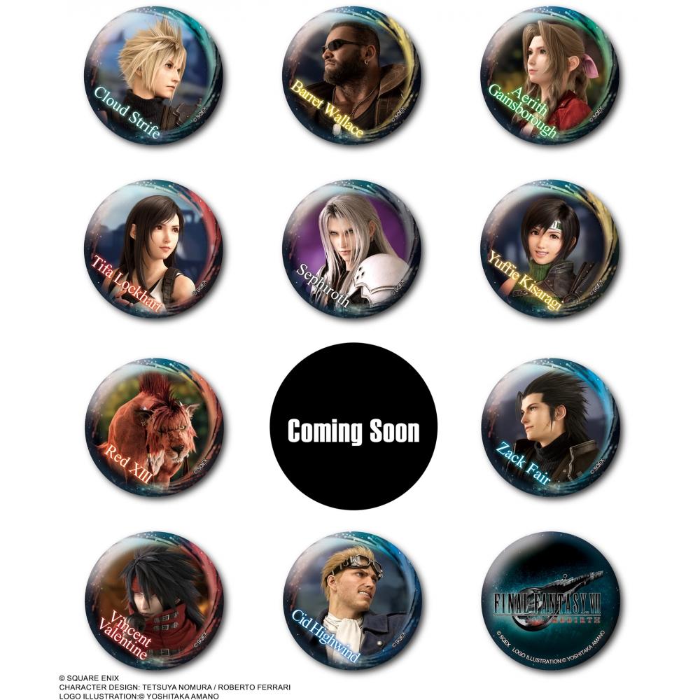 

Final Fantasy Vii Final Fantasy Vii Rebirth Can Badge Collection 1box 12pcs