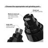 Heusom Silent Nail Grinder - USB Rechargeable with 3 Ports & Dual Speed