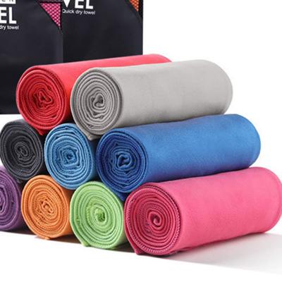 Schnelltrocknendes Fitnesshandtuch aus Mikrofaser, Silver ION, geruchsfreie, saugfähige Faser, schnelltrocknende Trainingsausrüstung für Körperschweiß beim Training