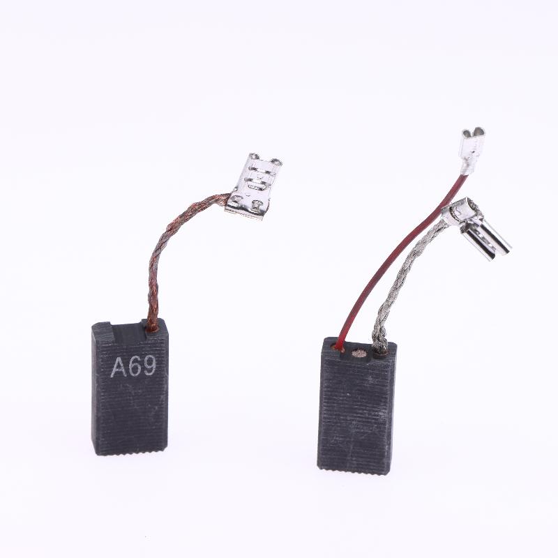 2Pcs 1617014135 Carbon Brushes Replacement Parts For Gbh5-40De Gbh7-45De Impact Drill