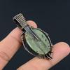 Prehnite Jewelry, 999 Copper Wire Wrapped Pendant Handmade Gemstone Jewelry, Gifts For Wife Brand New Pendant