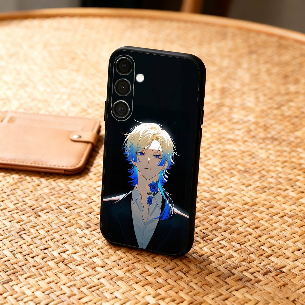 Anime M-Michael K-Kaiser Phone Case For Samsung A73,A21s,A22,A31,A32,A52,A53,A71,A80,Soft Black Shell