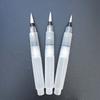 3/6Pcs Plastic Water Pen Water Soluble Colored Art Supplies Watercolor Soft Pen Brush