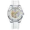 BUREI Watch Analog Quartz White Sports Watch Business Waterproof Work Commuting Gentleman Stylish Popular Simple Business Stylish Day Gift Watch Men's