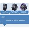 Wireless Auto Rotate Fan Small Portable Circulation Fan Strong Wind 10000mAh Battery USB With Light Clip Fan