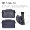 Fineseed TOKYO Shoulder Bag Casual Shoulder CS2404 Horizontal Navy 7 pockets for easy Perfect for casual occasions such as strolling around taking and