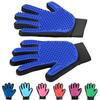 Custom Silicone Pet Hair Remover Gloves Pet Grooming Glove Guantes De Mascotas Deshedding Brush Glove