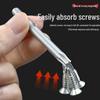 Nigao 802 Plum Blossom S2 Star-shaped Electric Screwdriver Bit, 6mm Round Shank with Magnet