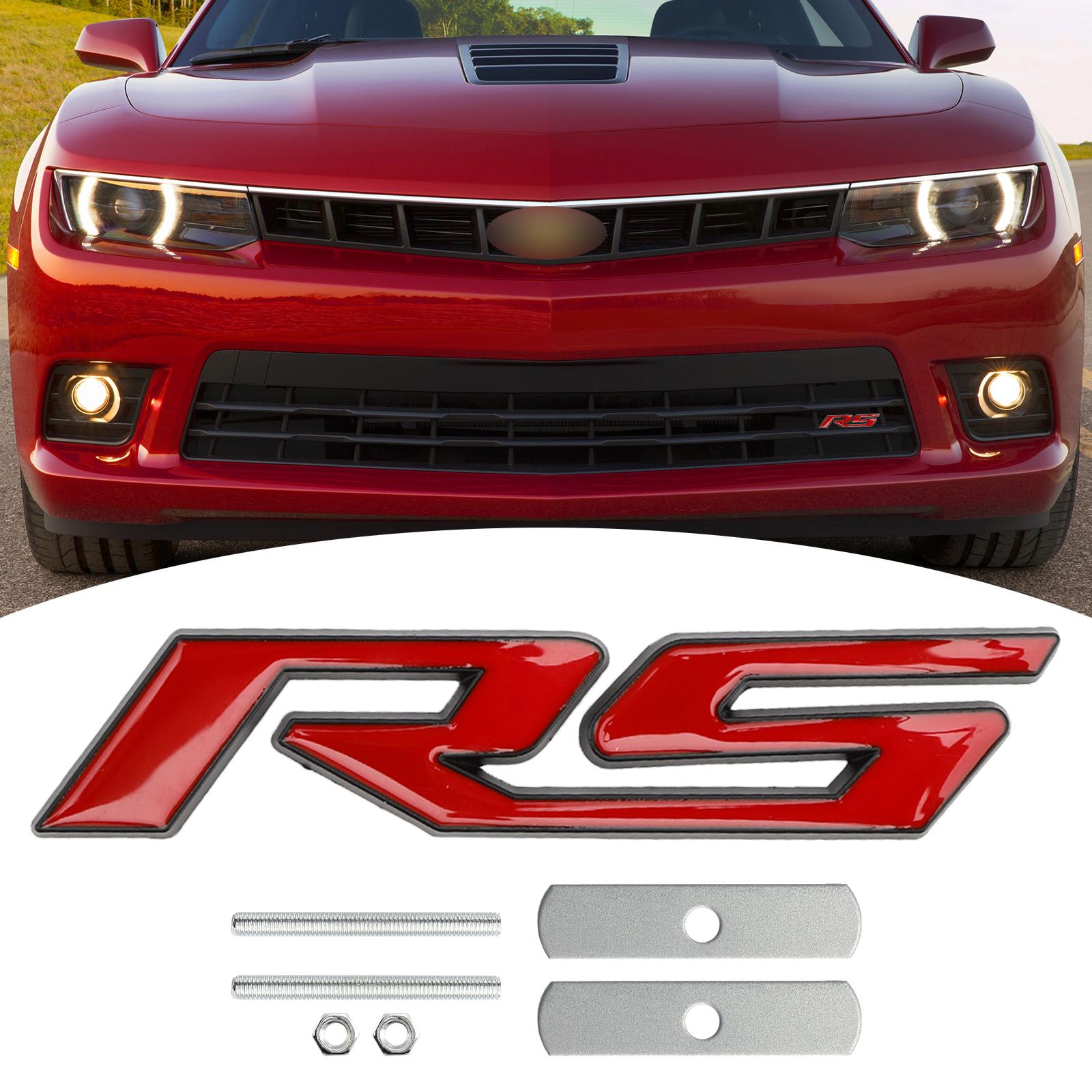 

Front Grille RS Emblem Decal Badge for Chevrolet Camaro Impala A