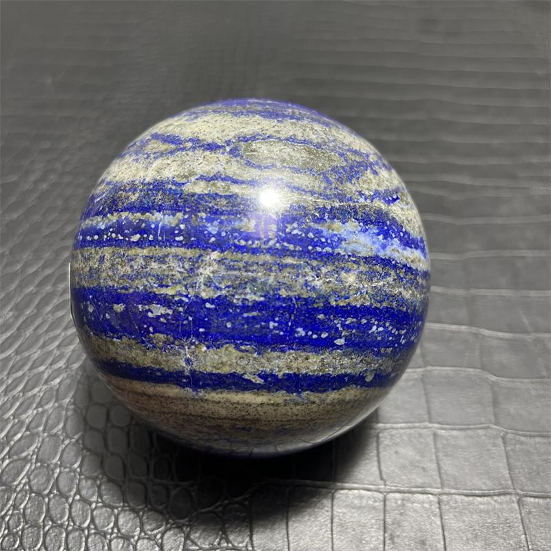 9.8cm Natural Lapis Lazuli Crystal Ball Quartz Spheres Polished Stone Reiki Healing Desktop Room Decor Souvenirs Ore